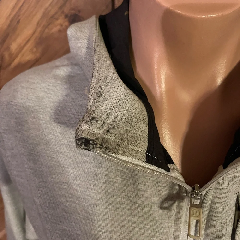 Lululemon Men’s Medium Gray City Sweat Full Zip Hoodie Jacket